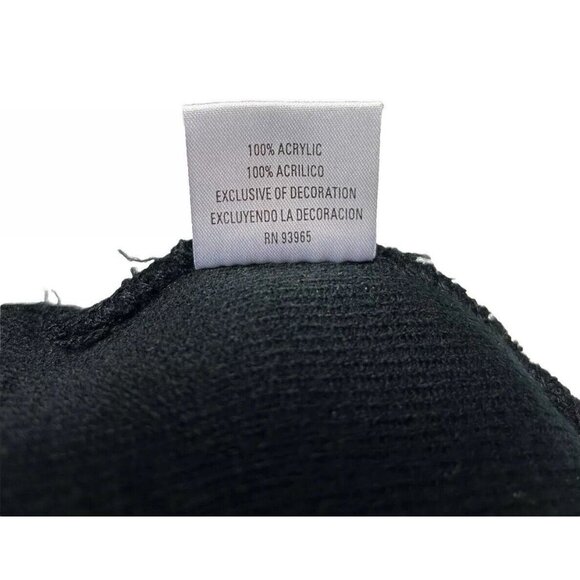 Budweiser Beer Beanie Black Knit Hat Skull Cap One Size NASCAR Dale Earnhardt Jr - Picture 6 of 6